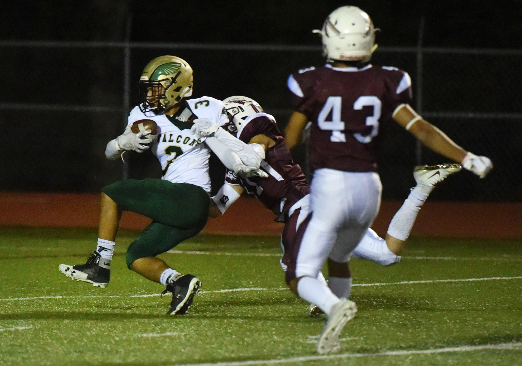 PHOTOS: Cheyenne Mountain Indians (19) Falcon High School Falcons (22)